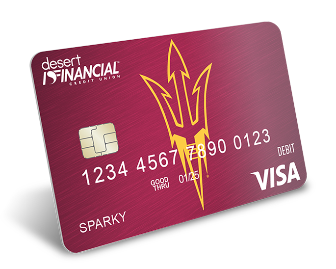 The Sparky debit card
