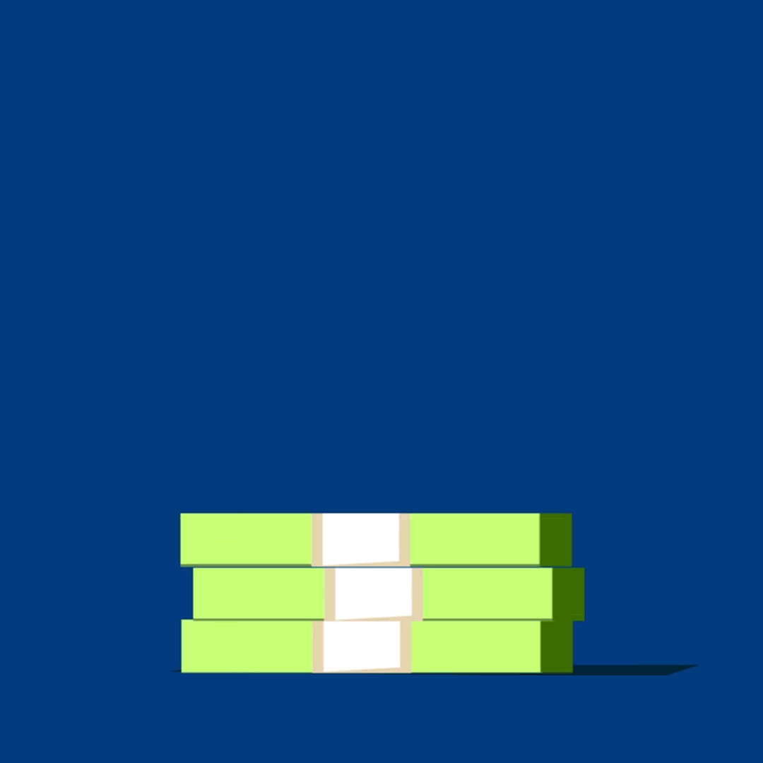 a stack of money