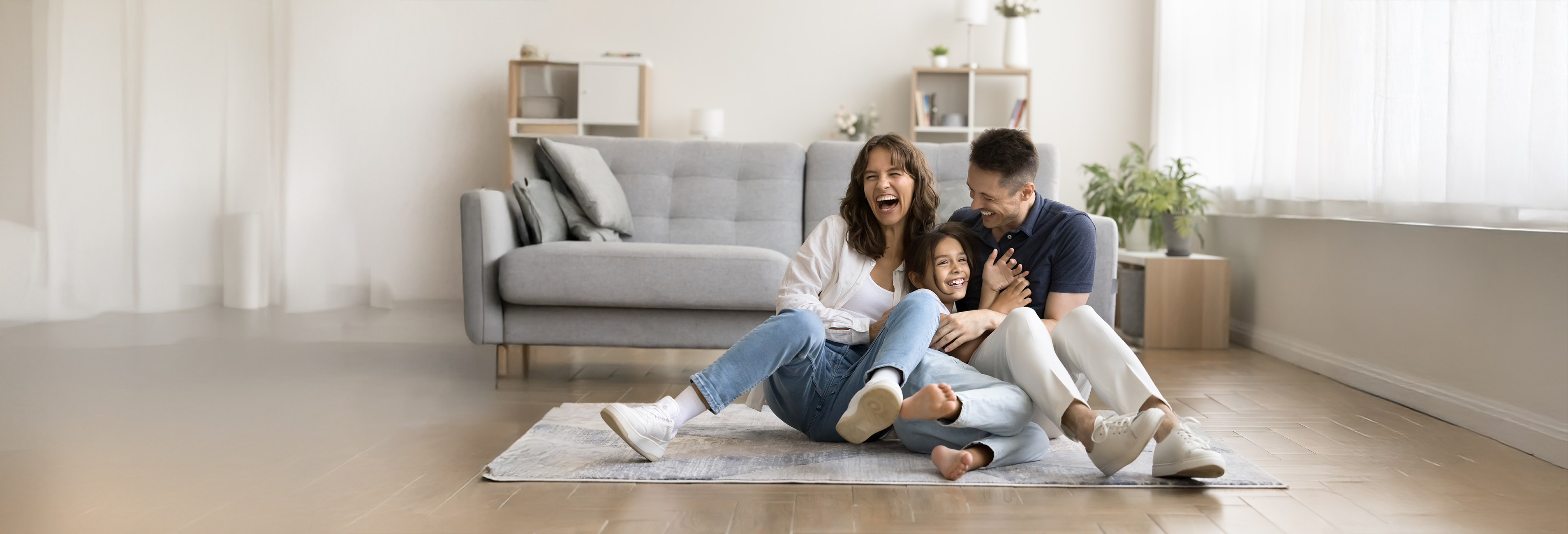A family buying their first home in Arizona A family buying their first home in Arizona